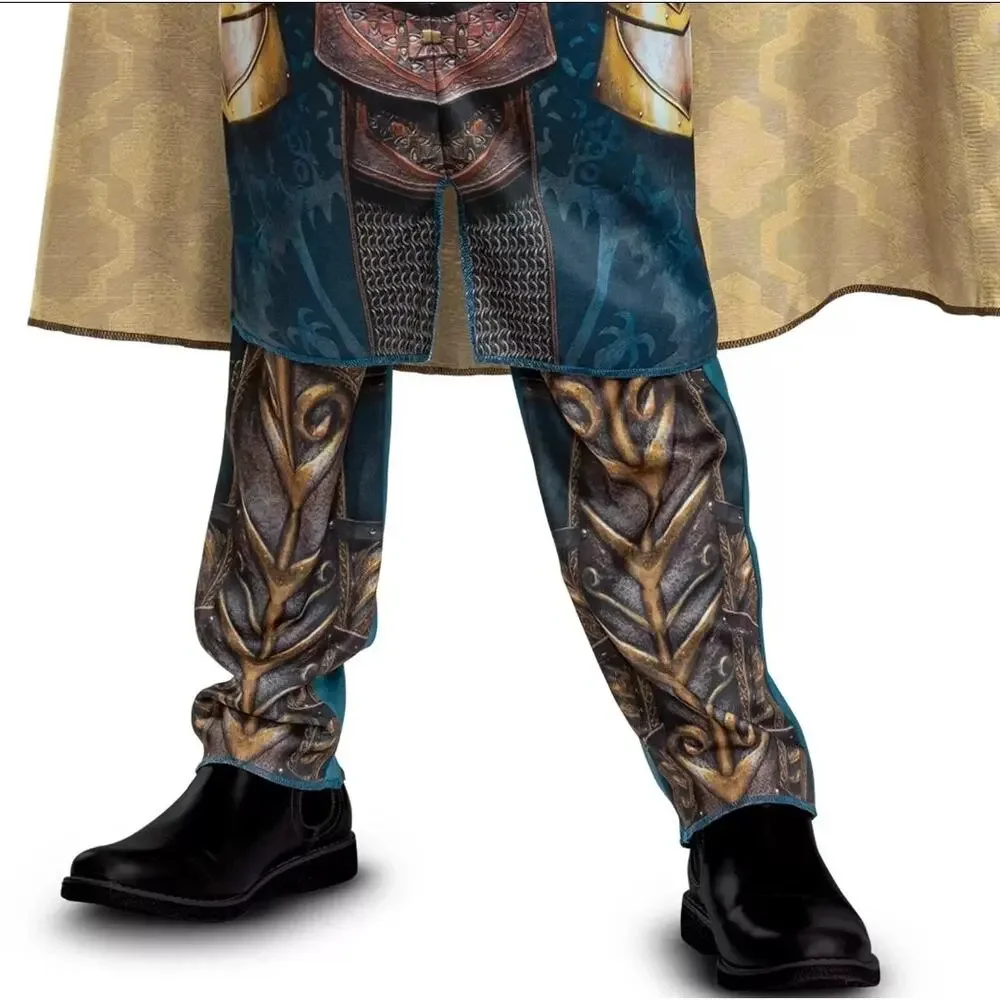 Dungeons & Dragons Xenk The Paladin Deluxe Muscle Child Costume‎ Boys Sz Med (8)